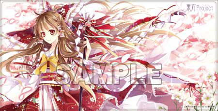 東方プロジェクト 汎用プレイマット 博麗霊夢 Ver.2 絵師：望月椎那