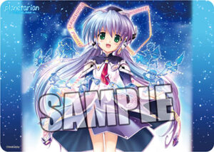 キャラクター万能ラバーマット planetarian ～ちいさなほしのゆめ～「ほしの ゆめみ」