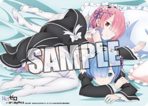 キャラクター万能ラバーマット Re：ゼロから始める異世界生活「レム＆ラム」
