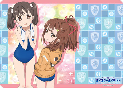 キャラクター万能ラバーマット ハイスクール・フリート「知床鈴＆西崎芽依」