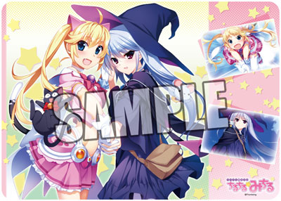 キャラクター万能ラバーマット アイドル魔法少女ちるちるみちる「みちる＆一姫」