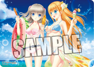 キャラクター万能ラバーマット Charlotte「奈緒＆柚咲」