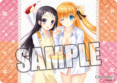 キャラクター万能ラバーマット Charlotte「柚咲＆歩未」