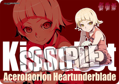 キャラクター万能ラバーマット 傷物語「キスショット・アセロラオリオン・ハートアンダーブレードB」