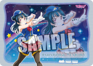 キャラクター万能ラバーマット ラブライブ！サンシャイン！！「津島善子」HAPPY PARTY TRAIN Ver.