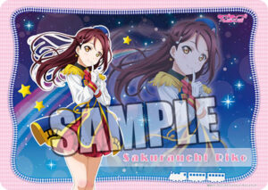キャラクター万能ラバーマット ラブライブ！サンシャイン！！「桜内梨子」HAPPY PARTY TRAIN Ver.