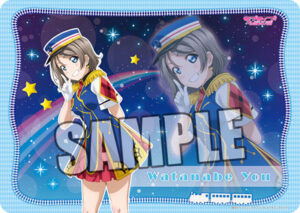 キャラクター万能ラバーマット ラブライブ！サンシャイン！！「渡辺曜」HAPPY PARTY TRAIN Ver.