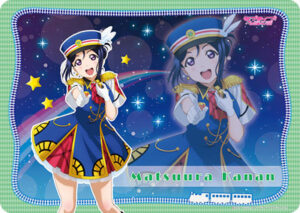 キャラクター万能ラバーマット ラブライブ！サンシャイン！！「松浦果南」HAPPY PARTY TRAIN Ver.