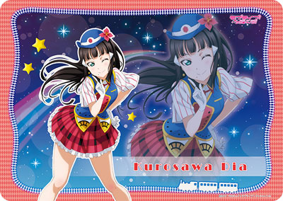 キャラクター万能ラバーマット ラブライブ！サンシャイン！！「黒澤ダイヤ」HAPPY PARTY TRAIN Ver.