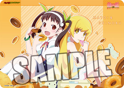 キャラクター万能ラバーマット 〈物語〉シリーズ セカンドシーズン「真宵＆忍」