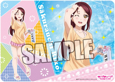 キャラクター万能ラバーマット ラブライブ！サンシャイン！！「桜内梨子」水遊びVer.