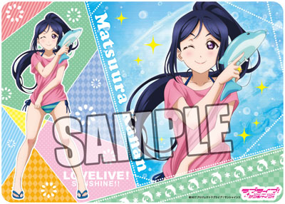 キャラクター万能ラバーマット ラブライブ！サンシャイン！！「松浦果南」水遊びVer.