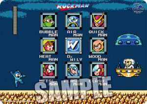 キャラクター万能ラバーマット ロックマン