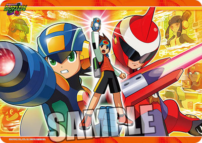 キャラクター万能ラバーマット ロックマンエグゼ