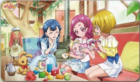 キャラクターラバーマット HUGっと！プリキュア B (ENR-028)