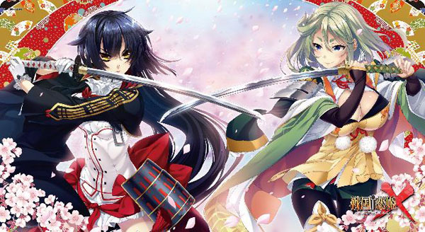 NEXTONガールズラバーマット Vol.017 戦国†恋姫×「久遠＆朔夜」
