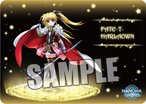 キャラクター万能ラバーマット 魔法少女リリカルなのは Reflection「フェイト・T・ハラオウン」