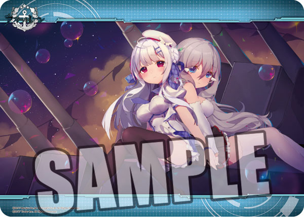 キャラクター万能ラバーマット アズールレーン「シグニット＆フォーチュン」