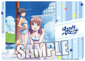 キャラクター万能ラバーマット はるかなレシーブ「遥＆かなた」