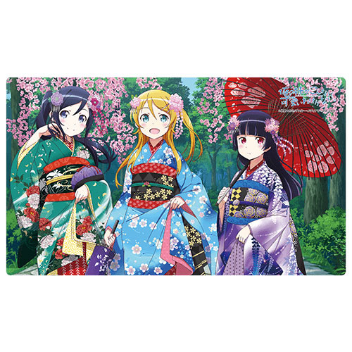 俺の妹がこんなに可愛いわけがない。 プレイマット(桐乃＆黒猫＆あやせ/舞妓)