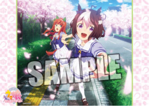 キャラクター万能ラバーマット ウマ娘 プリティーダービー「スペシャルウィーク＆サイレンススズカ」