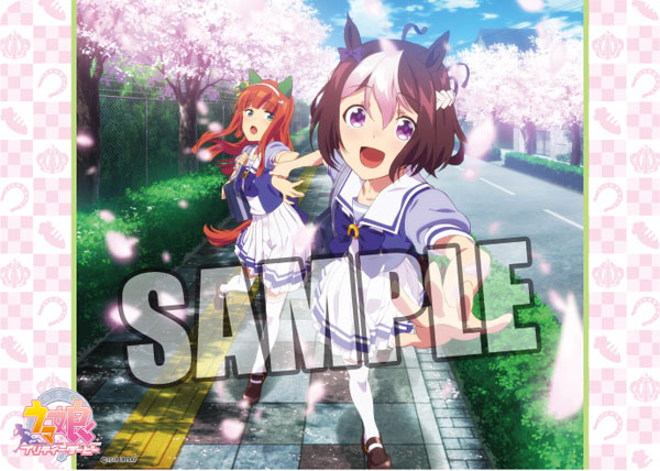 キャラクター万能ラバーマット ウマ娘 プリティーダービー「スペシャルウィーク＆サイレンススズカ」