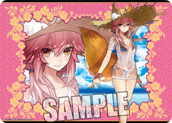 キャラクター万能ラバーマット Fate/EXTELLA LINK「玉藻の前」ビーチフラワーVer.