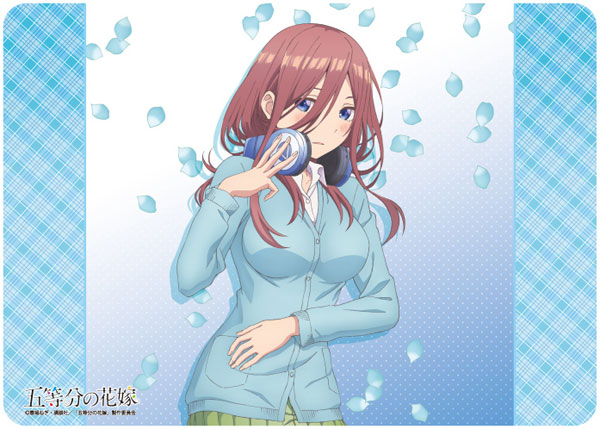 キャラクター万能ラバーマット 五等分の花嫁「中野三玖」