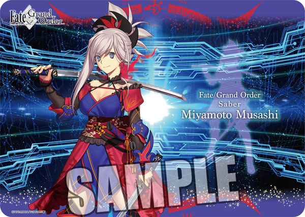 キャラクター万能ラバーマット Fate/Grand Order「セイバー/宮本武蔵」
