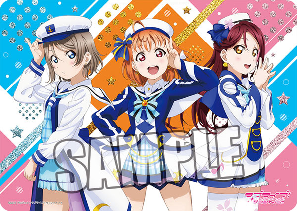 キャラクター万能ラバーマット ラブライブ！サンシャイン！！「2年生」未来の僕らは知ってるよVer.