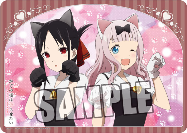 キャラクター万能ラバーマット かぐや様は告らせたい「かぐや＆千花」ネコミミVer.