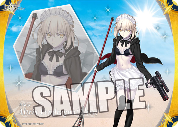 キャラクター万能ラバーマット Fate/Grand Order「ライダー/アルトリア・ペンドラゴン[オルタ]」
