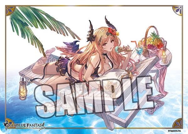 キャラクター万能ラバーマット グランブルーファンタジー「オリヴィエ」水着Ver.