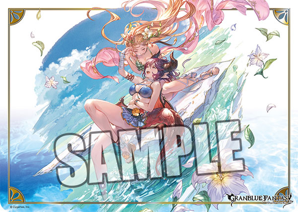 キャラクター万能ラバーマット グランブルーファンタジー「グレア・アン」水着Ver.