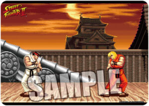 キャラクター万能ラバーマット STREET FIGHTER II「リュウステージ」