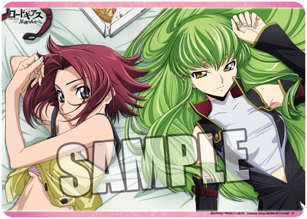 キャラクター万能ラバーマット コードギアス 反逆のルルーシュ「C.C. ＆ カレン」