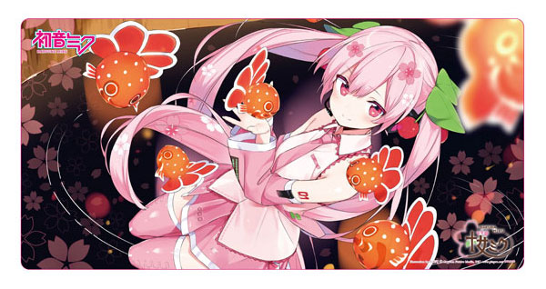 「弘前ねぷたまつり」×「桜ミク」 プレイマット ill.by 木屋町