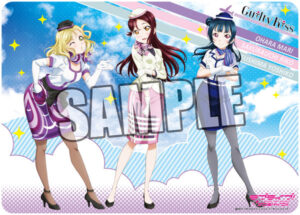キャラクター万能ラバーマット ラブライブ！サンシャイン！！「Guilty Kiss」 Happy Flight Ver.