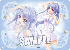 キャラクター万能ラバーマット Summer Pockets REFLECTION BLUE「空門蒼」ドレスVer.