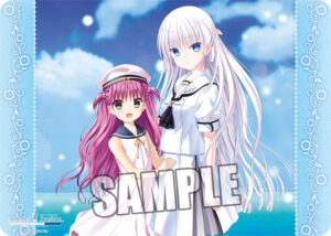 キャラクター万能ラバーマット Summer Pockets REFLECTION BLUE「しろは＆うみ」