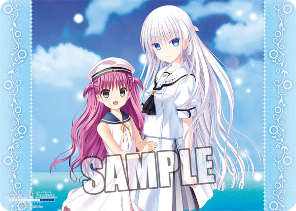 キャラクター万能ラバーマット Summer Pockets REFLECTION BLUE「しろは＆うみ」
