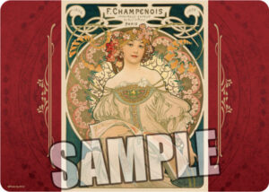 キャラクター万能ラバーマット アルフォンス・ミュシャ「夢想」