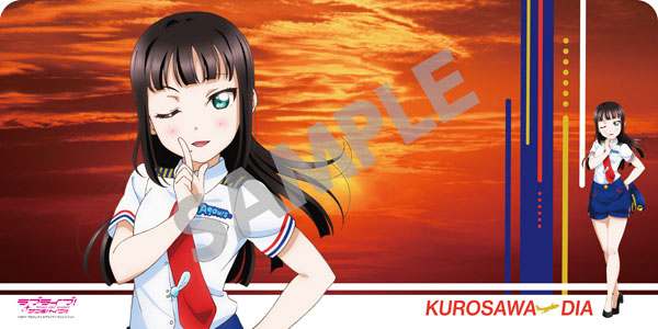 ラブライブ！サンシャイン！！ デスクマットコレクション パイロットver. 黒澤ダイヤ