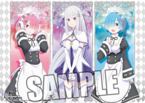 キャラクター万能ラバーマット Re：ゼロから始める異世界生活「エミリア・レム・ラム」