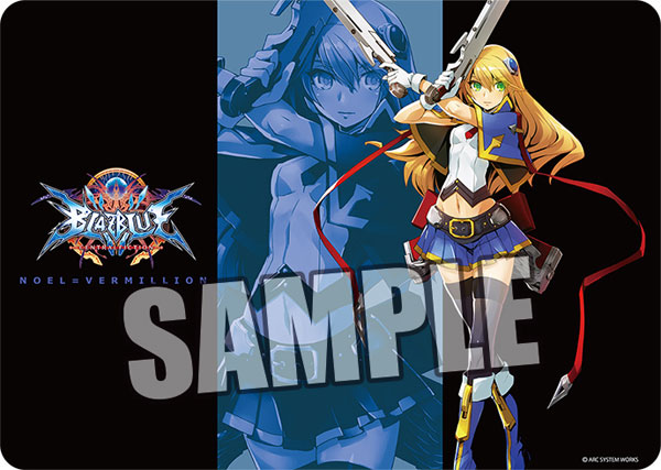 キャラクター万能ラバーマット BLAZBLUE CENTRALFICTION「ノエル=ヴァーミリオン」