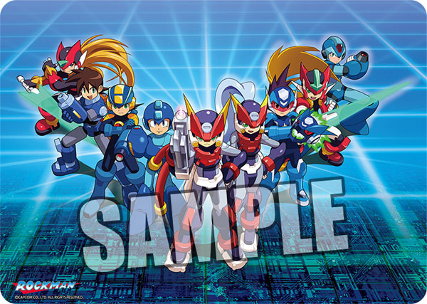 キャラクター万能ラバーマット ロックマン「ビクトリー」