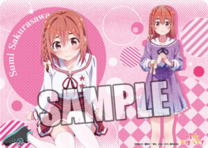 キャラクター万能ラバーマット 彼女、お借りします「桜沢墨」