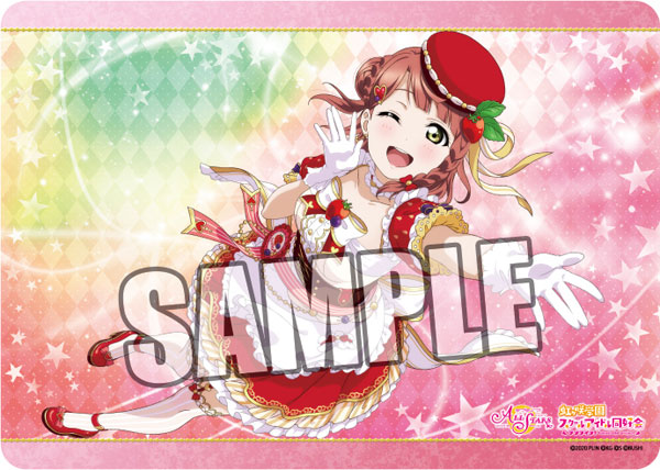 キャラクター万能ラバーマット ラブライブ！虹ヶ咲学園スクールアイドル同好会「上原歩夢」