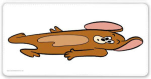 トムアンドジェリー デスクマット ぺたんこ