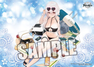 キャラクター万能ラバーマット アズールレーン「シリアス」水着Ver.